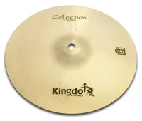 KINGDO 10" COLLECTION JAZZ SPLASH Тарелка сплэш 10" , сплав B20, очень тонкие , ручная ковка, глубокое и темное звучание, быстрое затухание