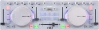 I-DJ WHITE DJ-контроллер USB 2.0 Два сенсорных диска (режим "винил"). Фейдеры громкости, темпа, кроссфейд. Назначаемые ручки и кнопки управления. ПО в комплекте. Цвет белый.