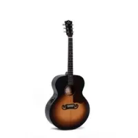 Sigma guitars gjm-sge  электроакустическая гитара, джамбо, верхняя дека массив ситхинской ели