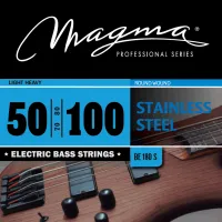 Magma Strings BE180S - Струны для бас-гитары 50-100, Серия: Stainless Steel, Обмотка: круглая, нержавеющая сталь, Натяжение: Light Heavy.