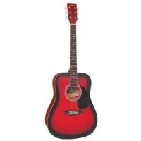 Encore ew100r sale  акустическая гитара, dreadnought, цвет красный берст матовый