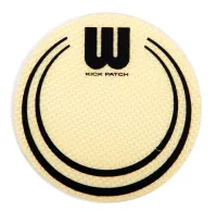WSKV-YL Single Pedal Dot Kevlar Наклейка на пластик бас-барабана, желтая, Williams