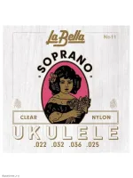 LA BELLA 11 - Струны для укулеле сопрано