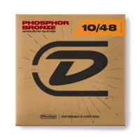 Струны для акустической гитары Dunlop Phosphor Bronze DAP1048 Extra Light (6 шт)