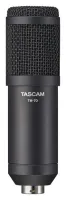 Tascam TM-70 - Динамический микрофон для профессионального вещания, подкастинга и передачи потокого аудио, cardioid, 30-20000 Гц, чувств. -51 дБ, сопротивление 250 Ом, разъем XLR(M), в комплекте эластичный подвес, XLR микрофонный кабель, настольная стойка