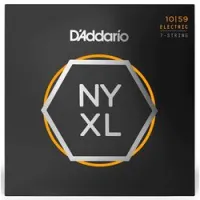 D`addario nyxl1059  струны для 7-струнной электрогитары, уникальный сплав, 10-59, regular light