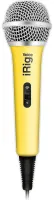 IK MULTIMEDIA iRig Voice - Yellow ручной микрофон для караоке с аналоговым подключением к iOS и Android устройствам, желтый