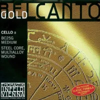 THOMASTIK Belcanto Gold BC25G струна А для виолончели 4/4, натяжение среднее, A - стальной сердечник