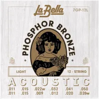 La Bella 7GP12L - Струны для акустических гитар