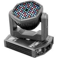 SILVER STAR YG-LED603 MX VEGA (15') "Поворотная голова" LED прожектор, 90 LED  диодов RED 2W(18шт)/  GREEN 5W(24шт)/ BLUE 5W(24шт)/ WHITE 5W(24шт), срок жизни диодов 50000 часов, RGB смешение цветов, варьируемый стробоскоп, электронный диммер 0-100%, DMX-