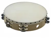 STAGG STA-1210 - 10" настраиваемый тамбурин с 2 рядами колокольчиков, дерево