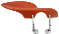 Violin chin rest Acura Meister Preciso VC-NCG73CB - Grade Preciso boxwood Guarneri chin rest for 4/4-3/4 violin with titanium Hill mount