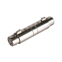 Amphenol AC3F3FW Адаптер XLR 3 гнездо - XLR 3 гнездо