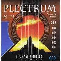 Thomastik ac113  plectrum струны для акустической гитары, 13-61, сталь/ бронза плоская обмотка