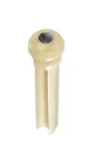 String pin Acura GP-N21 - Bone acoustic guitar string pin with abalone inlay, per piece