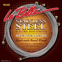 Струны для бас-гитары LA BELLA M45