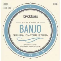D`addario ej60  струны для пятиструнного банджо, light, 9-10-13-20-9