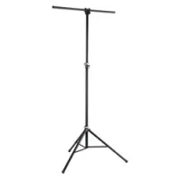 K&M 24620-000-35  стойка для света, черная, 1230 мм, 1750-3000 мм