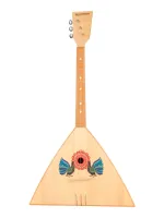 SBF-EB Festival Decor Балалайка трехструнная уменьшенная, птицы, Балалайкеръ