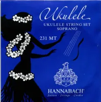 231MT Комплект струн для укулеле сопрано, европейский строй, Hannabach