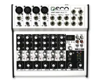 ECO UNIT-MIX 4.2 FX Профессиональный микшерный пульт. 4 мик\лин. +2 стерео входа. Встроенный процессор эффектов