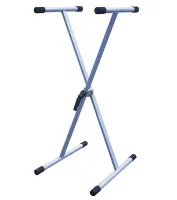 ECO KS016 Black "X"-cтойка под клавишные инструменты, Высота: 20-99см, Ширина: 30-100cм, максимальная нагрузка: 40кг, цвет: матовый черный, вес:3,8кг, 5шт в коробке размером: 52x44:104,5cм