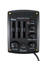 Cadic-1 Звукосниматель с 4-ех полосным эквалайзером, с тюнером, врезной, Belcat