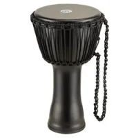 Meinl padj4-m-g  джембе 10" с веревочной настройкой travel series, кож мембрана, phantom black