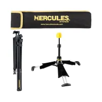 Hercules DS440BP Компактная стойка для кларнета в комплекте со складным пюпитром в чехле