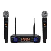 LOMEHO LO-U02 радиосистема с двумя ручными микрофонами 625.30-655.80