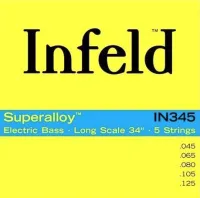 THOMASTIK Infield IN345 струны для пятиструнной бас гитары 45-125