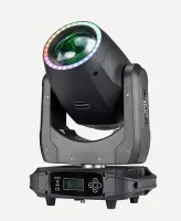 ESTRADA PRO MH100BW v.2  Светодиодная вращающаяся голова 100W Beam c двумя 8/16 призмами и неоновым кольцом