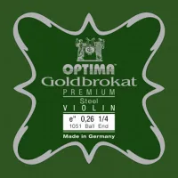 Струна E для скрипки Optima Goldbrokat Premium G1051 26B 1/4