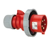 PCE Вилка каб 32А/400V/1P+N+E/IP67 0232-9