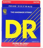 PHR-10/52 Pure Blues Комплект струн для электрогитары, никель, Big - Heavy, 10-52, DR
