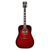 D'angelico premier lexington tbcb  электроакустическая гитара, dreadnought, цвет вишневый берст