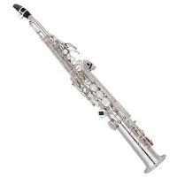 Stephan weis ss-100s  сопрано-саксофон, корпус и клапаны - посеребренные, легкий кейс