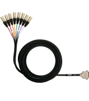 Shure DB25-XLRM - 8-канальный разветвительный кабель с разъёмами DB25-TRS, длина 7,62 м