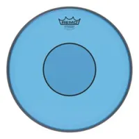 Remo p7-0314-ct-bu  14"powerstroke 77 пластик для барабана прозрачный, двойной, синий