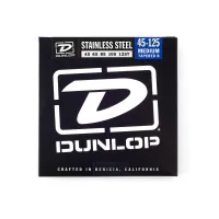 DUNLOP DBS Stainless Steel Bass 45-125T 5 Strings струны для 5-струнной бас-гитары