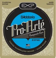 D`ADDARIO EXP46  ст. для классич. гитары, композитное покрытие, Hard Tension