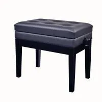 Банкетка для пианино Palette HY-QT503 черная, полированная, с гидравлическим механизмом