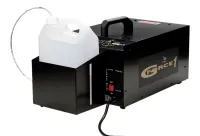 LE MAITRE - G-Force 1 DMX. Генератор дыма. Мощность: 1100Вт. Емкость для размещения канистры 5литров. Управление DMX-512, опции: проводной ПДУ. Производительность 317 м3/мин. Габаритные размеры (ШхВхГ): 410х290х200мм. Масса: 11кг