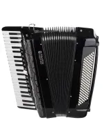 JH2003-BLACK Аккордеон 41/120/11+2, черный, с футляром, Aurus