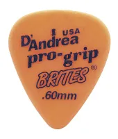 RPGB351.60TM ProGrip Brites Медиаторы, дерлин, 72шт, 0.60мм, D'Andrea