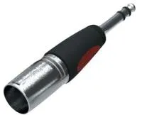 SOUNDKING CXA007-Переходник XLR папа - 1/4'' стерео джек