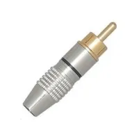 Qtex SK001-RP-Z-BLK- Разъем RCA, под пайку