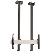 Vogels CD1584 Silver- Комплект потолочного крепления для дисплея диагональю более 65'', длина штанги 1500 мм, макс. нагрузка 80 кг
