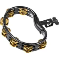 Meinl tmt2b-bk  тамбурин пластиковый traditional, джинглы из меди