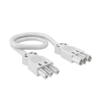 ABL CL1MW- Кабель-удлинитель GST18i3 (вилка–розетка), 1 м, белый